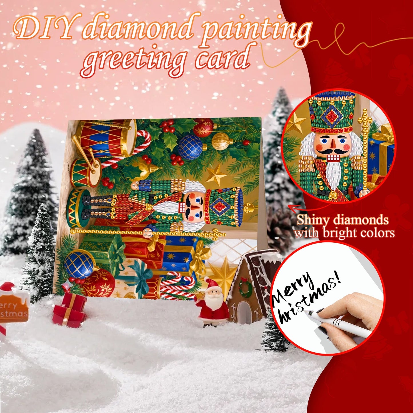Nutcracker Wonderland Christmas Cards