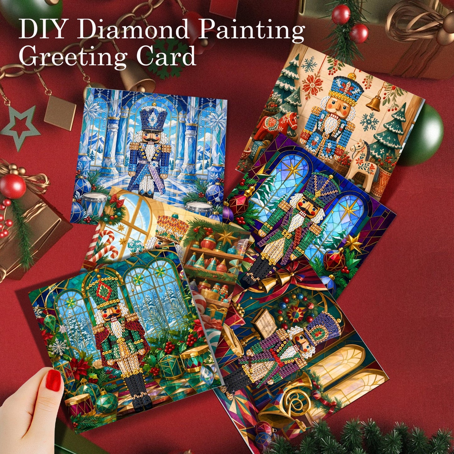 Nutcracker Wonderland Christmas Cards