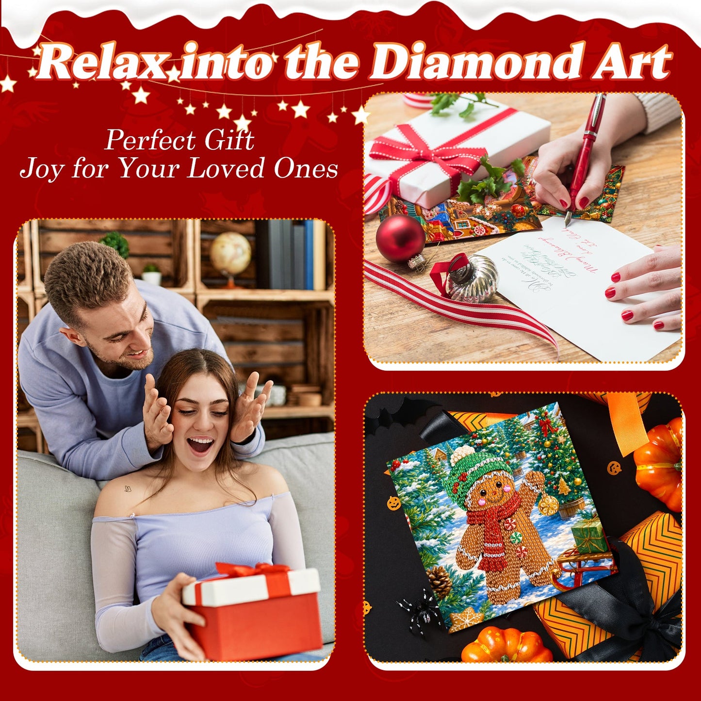 Gingerbread Joy Christmas Cards