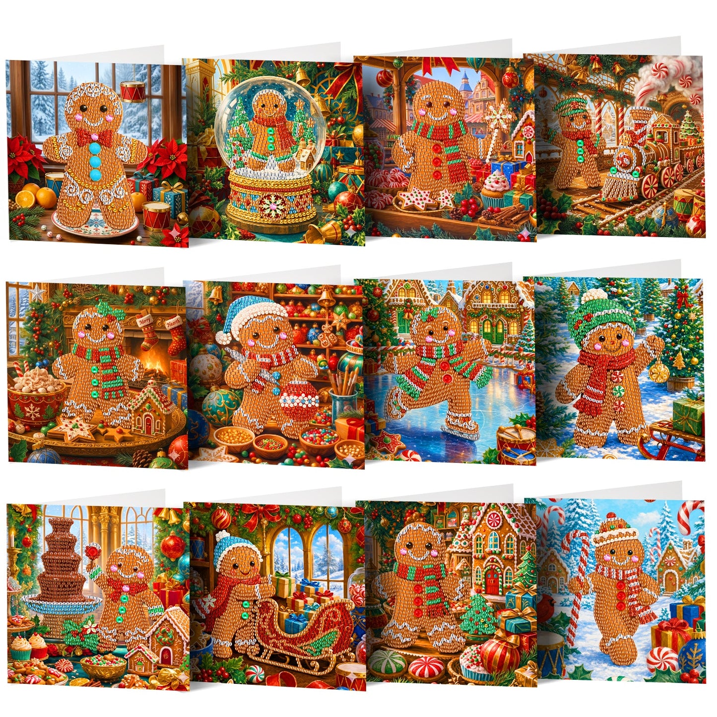 Gingerbread Joy Christmas Cards