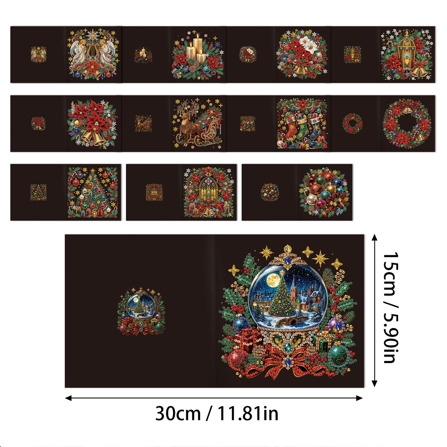 Holiday Opulence Christmas Cards