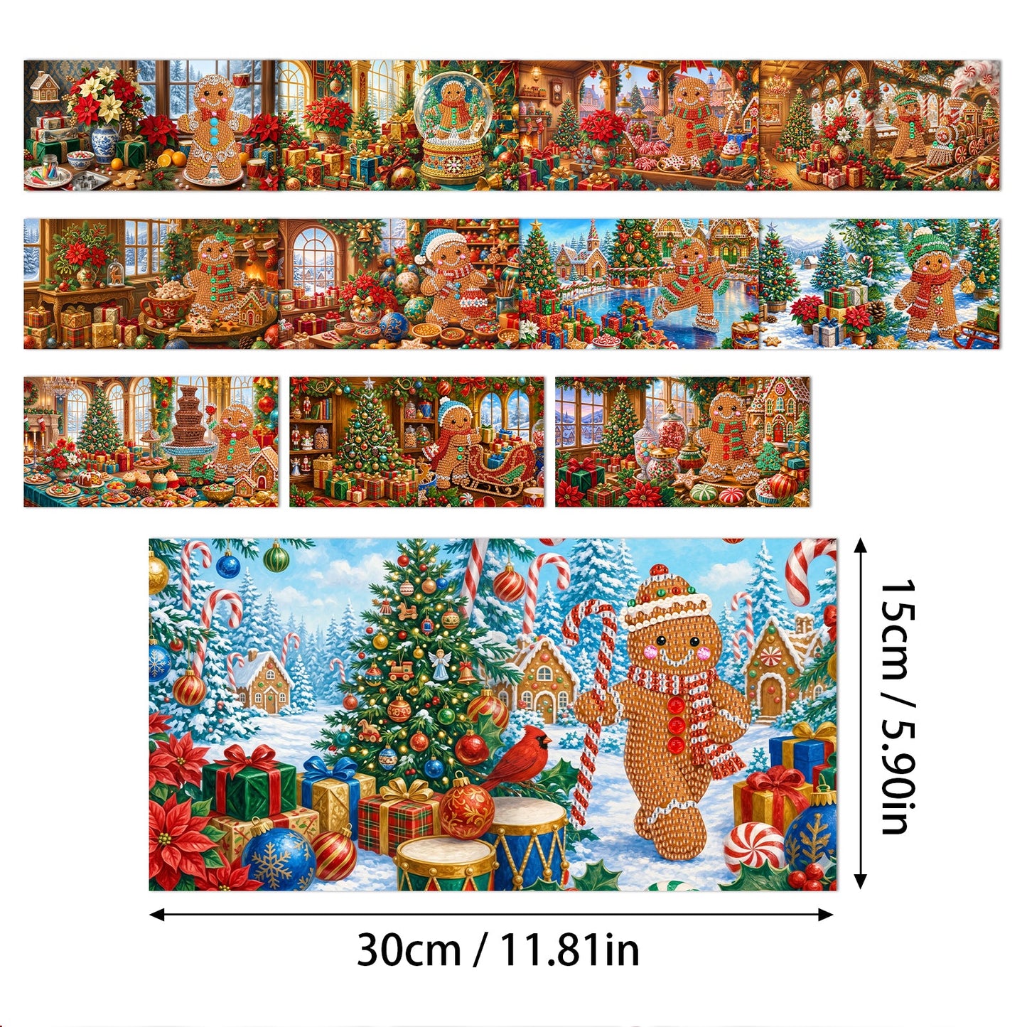 Gingerbread Joy Christmas Cards