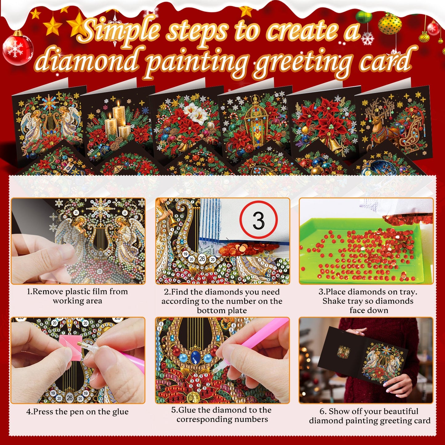 Holiday Opulence Christmas Cards