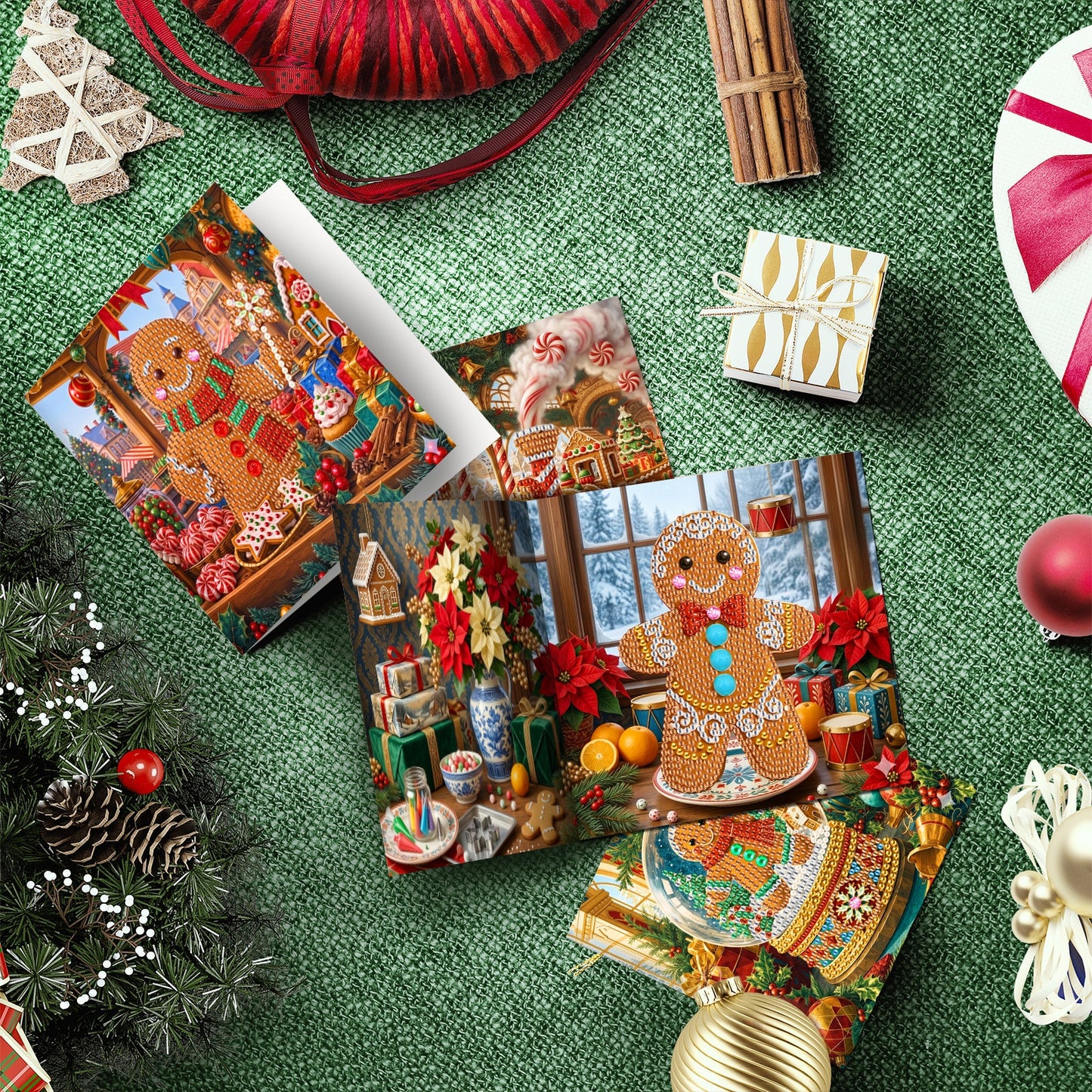 Gingerbread Joy Christmas Cards