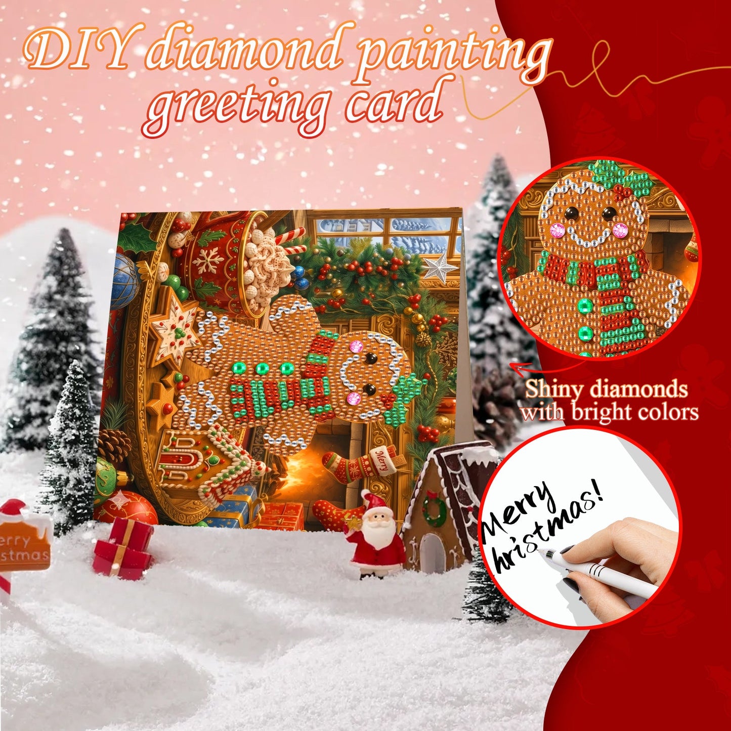 Gingerbread Joy Christmas Cards