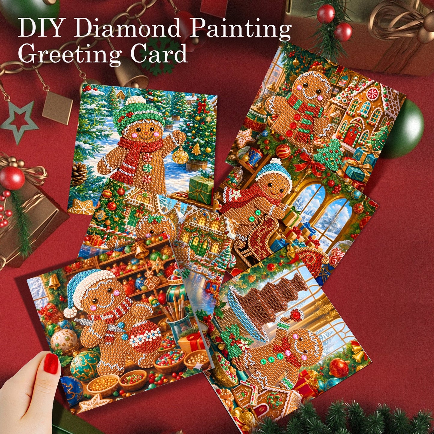 Gingerbread Joy Christmas Cards