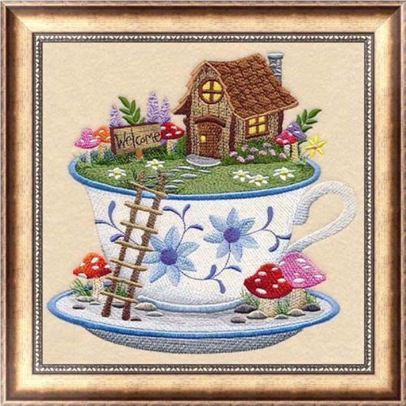 Full Drill - 5D DIY Diamond Painting Kits Cartoon Cup - NEEDLEWORK KITS