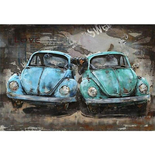 Hot Sale Car Full Drill - 5D Diy Diamond Painting Cross Stitch Kits VM3639 - NEEDLEWORK KITS