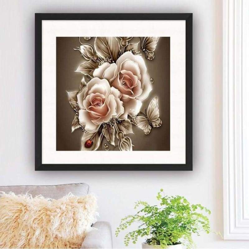 2019 Modern Art Popular Various Sizes Flower 5d Diamond Art VM1101 - NEEDLEWORK KITS