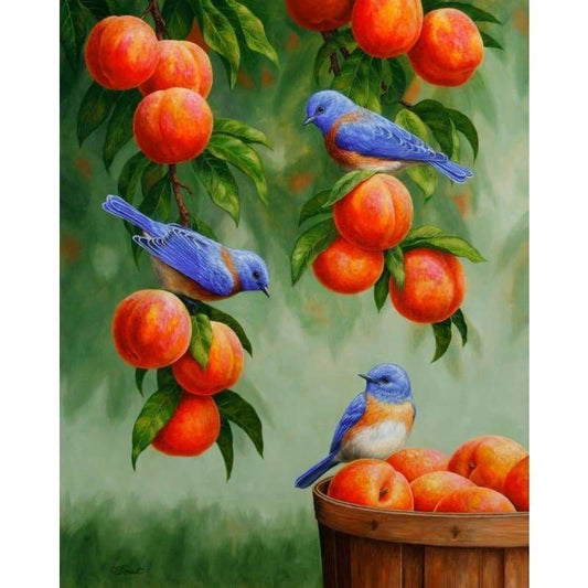 New Hot Sale Animal Cute Bird Full Drill - 5D Diy Diamond Painting Kits VM8997 - NEEDLEWORK KITS