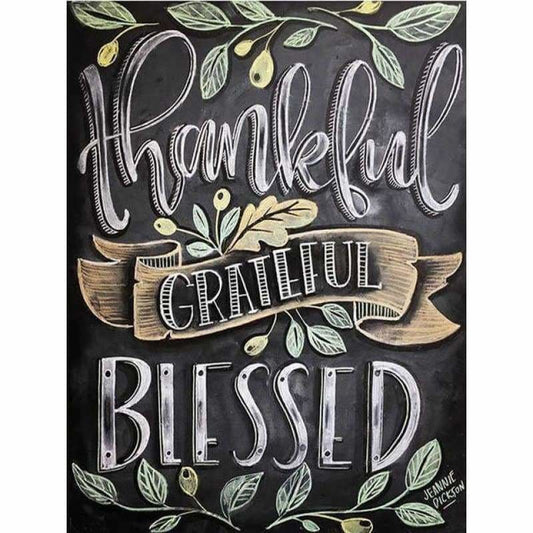 New Hot Sale Blackboard Home Decor Full Drill - 5D DIY Diamond Painting Kits VM8173 - NEEDLEWORK KITS