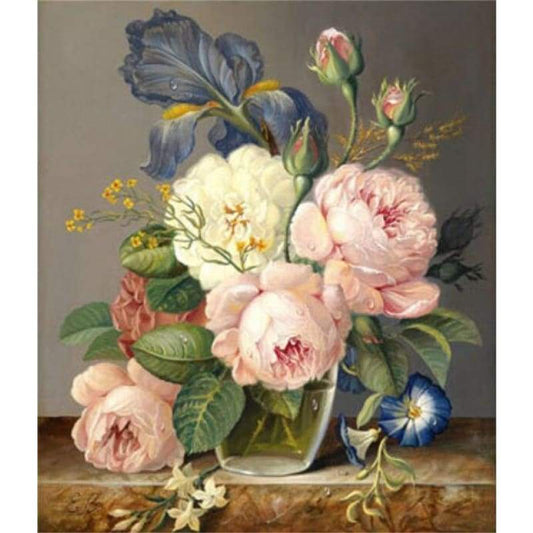 2019 New Hot Sale Popular Colorful Flowers Diy 5d Diamond Embroidery Kits VM3531 - NEEDLEWORK KITS