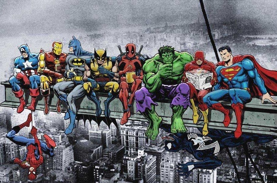 Cartoon Super heroes- Full Drill Diamond Painting - NEEDLEWORK KITS