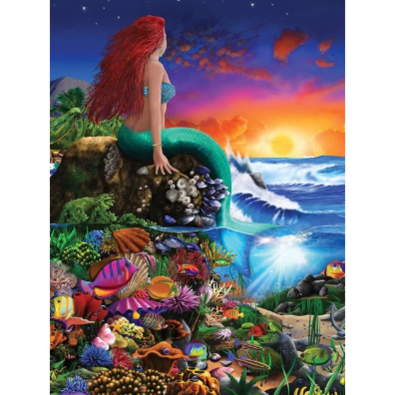 Mermaid Collection 10 - Full Drill Diamond Painting - NEEDLEWORK KITS