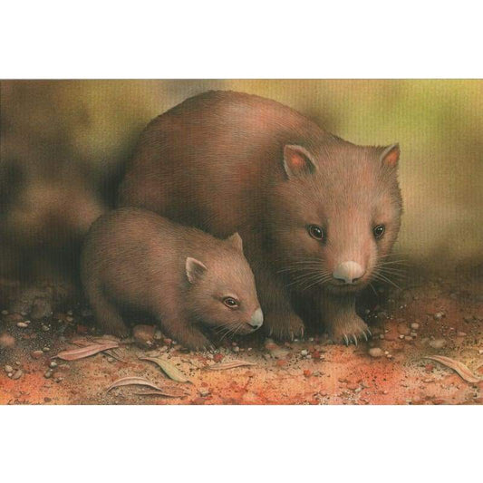 Wombats - Full Drill Diamond Painting Kit - NEEDLEWORK KITS