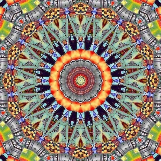 Full Drill - 5D DIY Diamond Painting Kits Special Abstract Mandala Pattern - NEEDLEWORK KITS