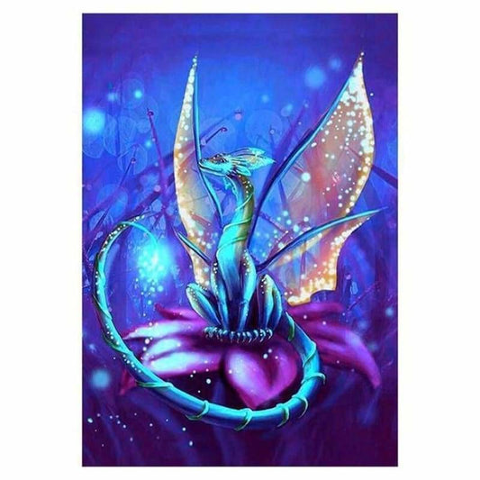 Full Drill - 5D DIY Diamond Painting Kits Dream Lovely Dragon Baby - NEEDLEWORK KITS