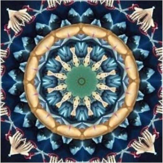 Full Drill - 5D DIY Diamond Painting Kits Pretty Circular Modern Art Mandala - NEEDLEWORK KITS