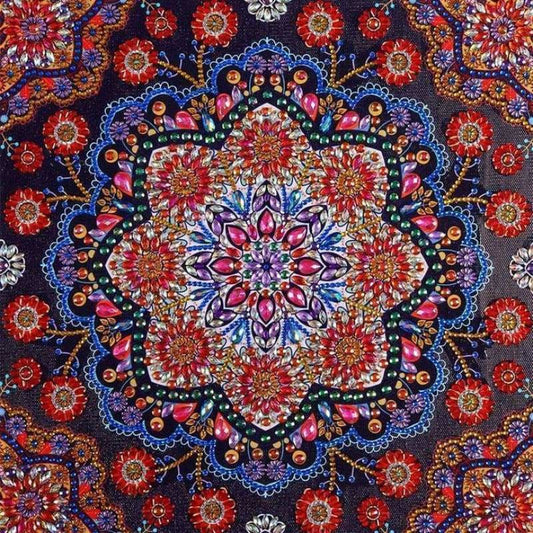 Crystal Abstract Mandala Full Drill - 5D Diy Diamond