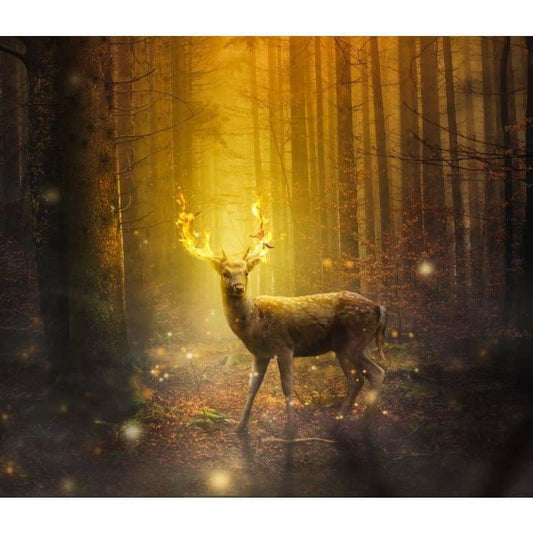 Dream Modern Art Animal Deer Full Drill - 5D DIY Diamond 