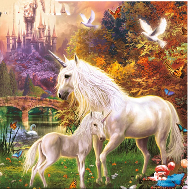 Dream Popular Unicorn Full Drill - 5D Diy Diamond Painting 