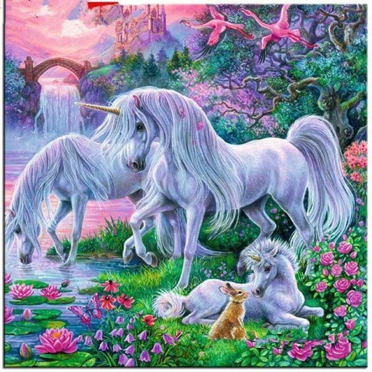 Dream Popular Unicorns Full Drill - 5D Diy Diamond Painting 