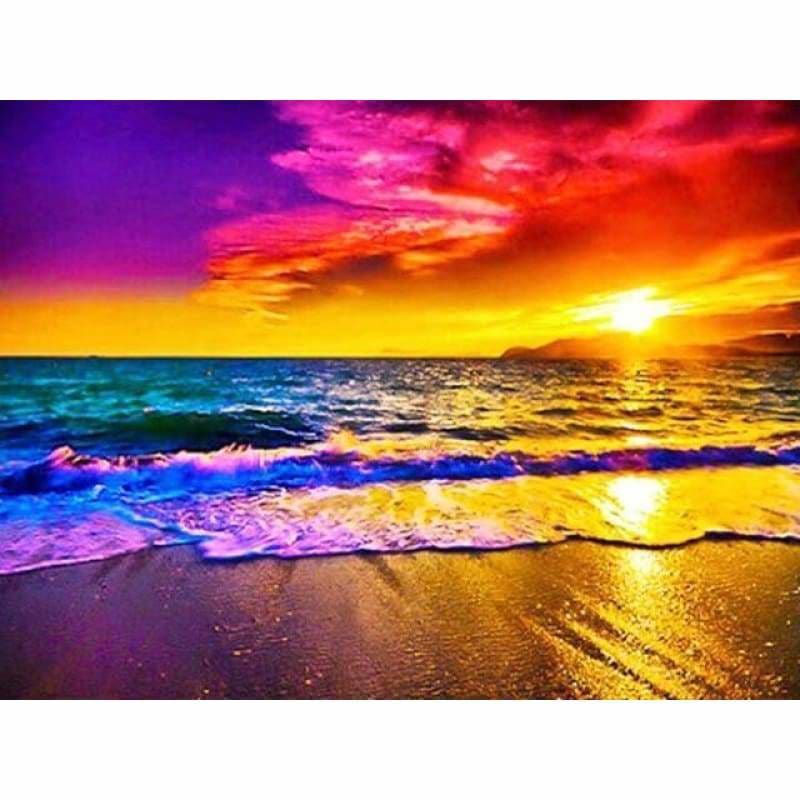 Dream Sea Beach Full Drill - 5D Diy Diamond Painting Kits 