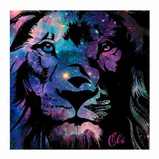 Dream Style Lion Pattern Diy Full Drill - 5D Full Diamond