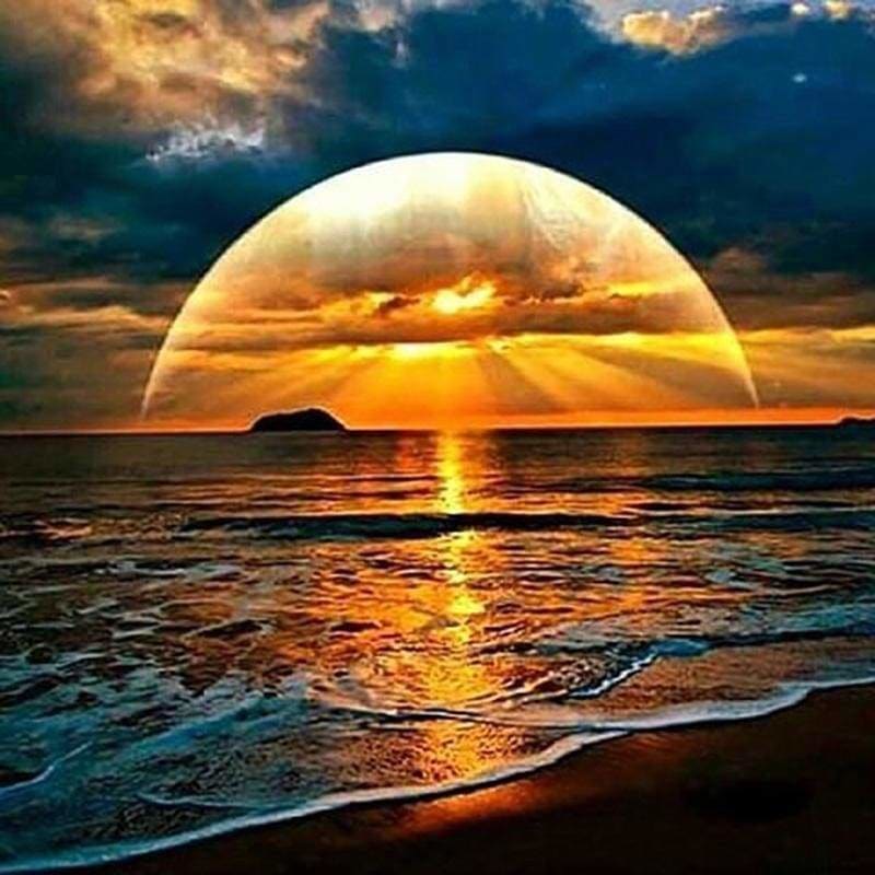 Dream Sunset Full Drill - 5D Diamond Art Wall Decor Diamond 