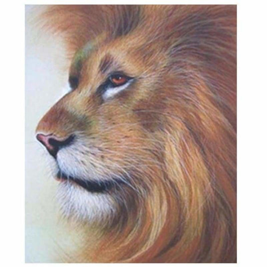 Full Drill - 5D DIY Diamond Painting Kits Cartoon Lion - NEEDLEWORK KITS