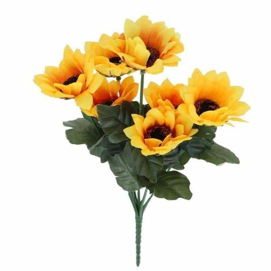 Full Drill - 5D DIY Diamond Painting Kits Pure Yellow Sunflower - NEEDLEWORK KITS