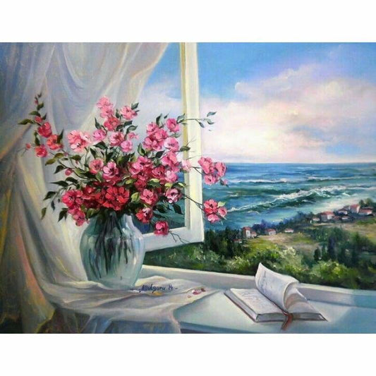 Full Drill - 5D Diamond Painting Kits Beautiful Flowers in