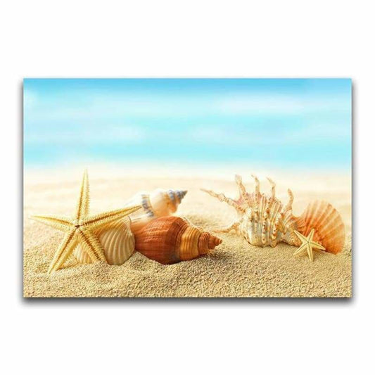 Full Drill - 5D Diamond Painting Kits Beautiful Starfish on