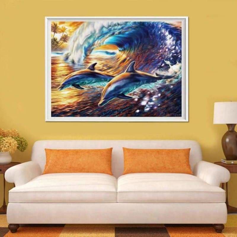 Full Drill - 5D Diamond Painting Kits Colored Drawing 