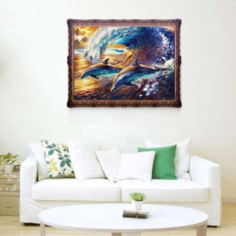 Full Drill - 5D Diamond Painting Kits Colored Drawing 