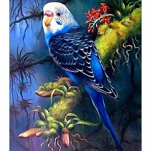 Full Drill - 5D Diamond Painting Kits Cute Bird Parrot on