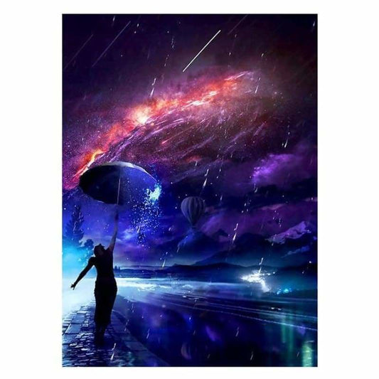 Full Drill - 5D Diamond Painting Kits Super Cool Starry Sky