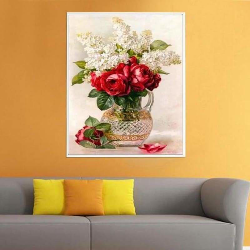 Full Drill - 5D DIY Diamond Painting Kits Artistic Flowers 