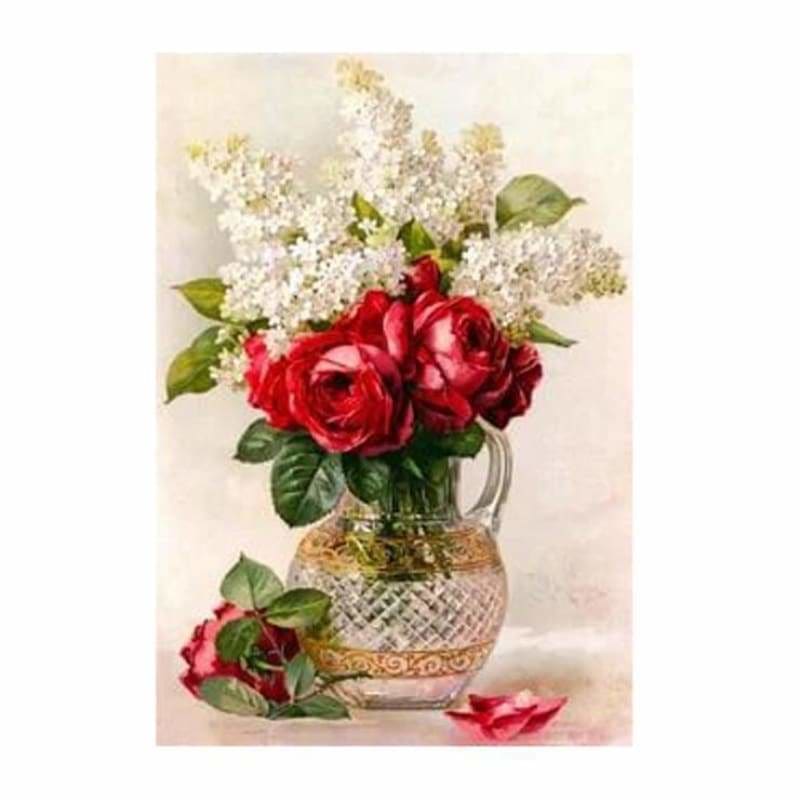 Full Drill - 5D DIY Diamond Painting Kits Artistic Flowers 