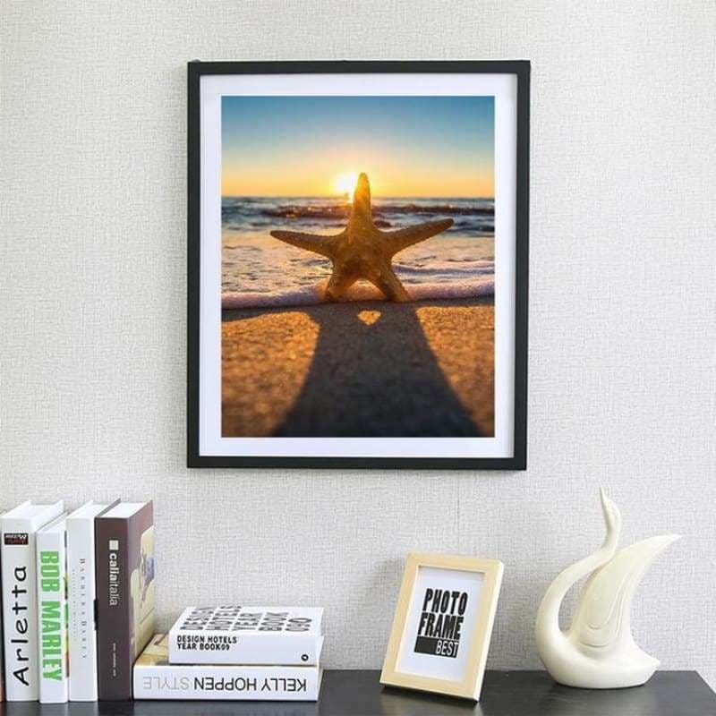 Full Drill - 5D DIY Diamond Painting Kits Beach Starfish 