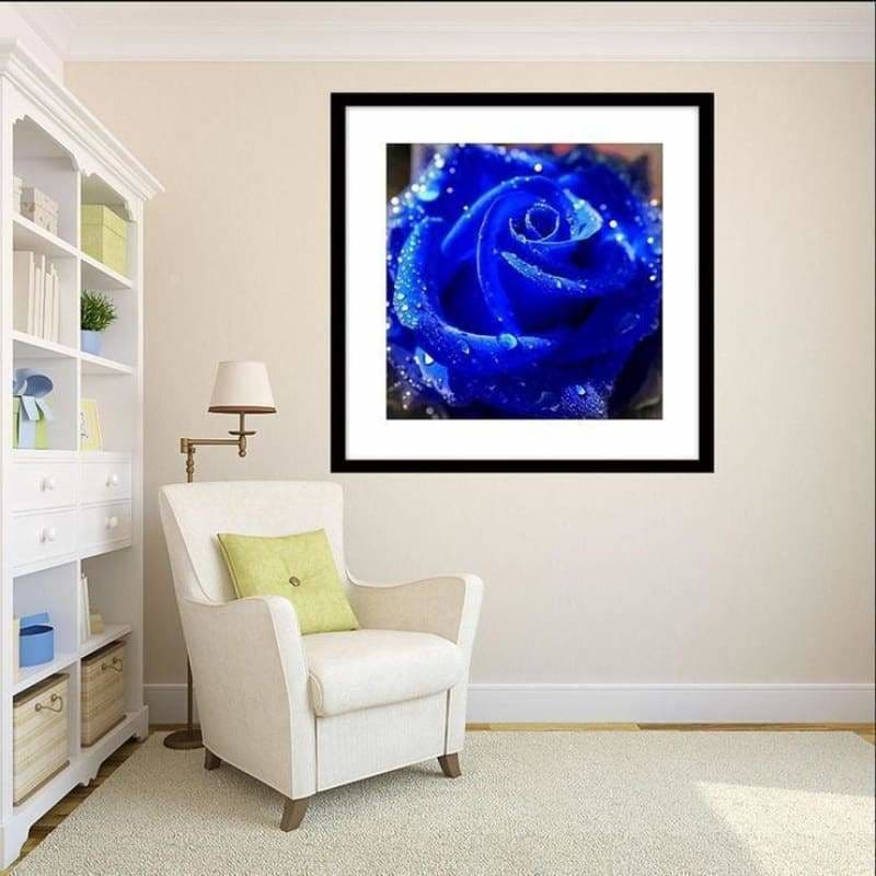 Full Drill - 5D DIY Diamond Painting Kits Beautiful Blue 