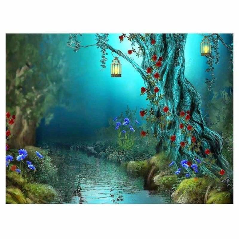 Full Drill - 5D DIY Diamond Painting Kits Beautiful Forest 