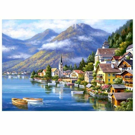 Full Drill - 5D DIY Diamond Painting Kits Beautiful Lakeside