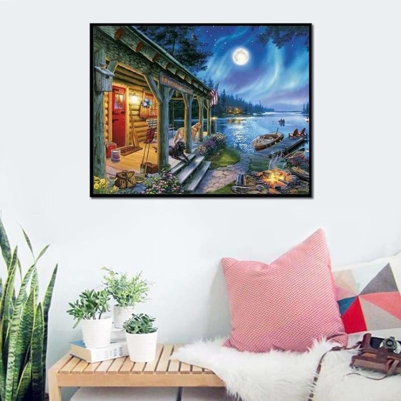 Full Drill - 5D DIY Diamond Painting Kits Beautiful Village 