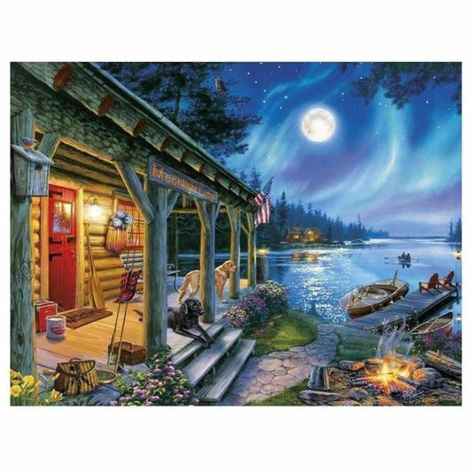 Full Drill - 5D DIY Diamond Painting Kits Beautiful Village 