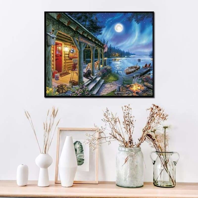 Full Drill - 5D DIY Diamond Painting Kits Beautiful Village 