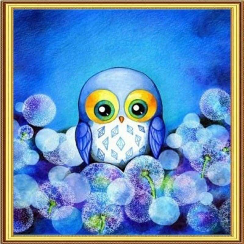 Full Drill - 5D DIY Diamond Painting Kits Cartoon Blue Cute 