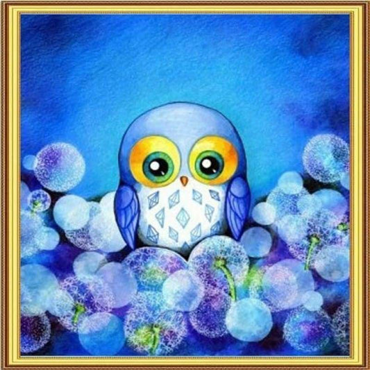 Full Drill - 5D DIY Diamond Painting Kits Cartoon Blue Cute