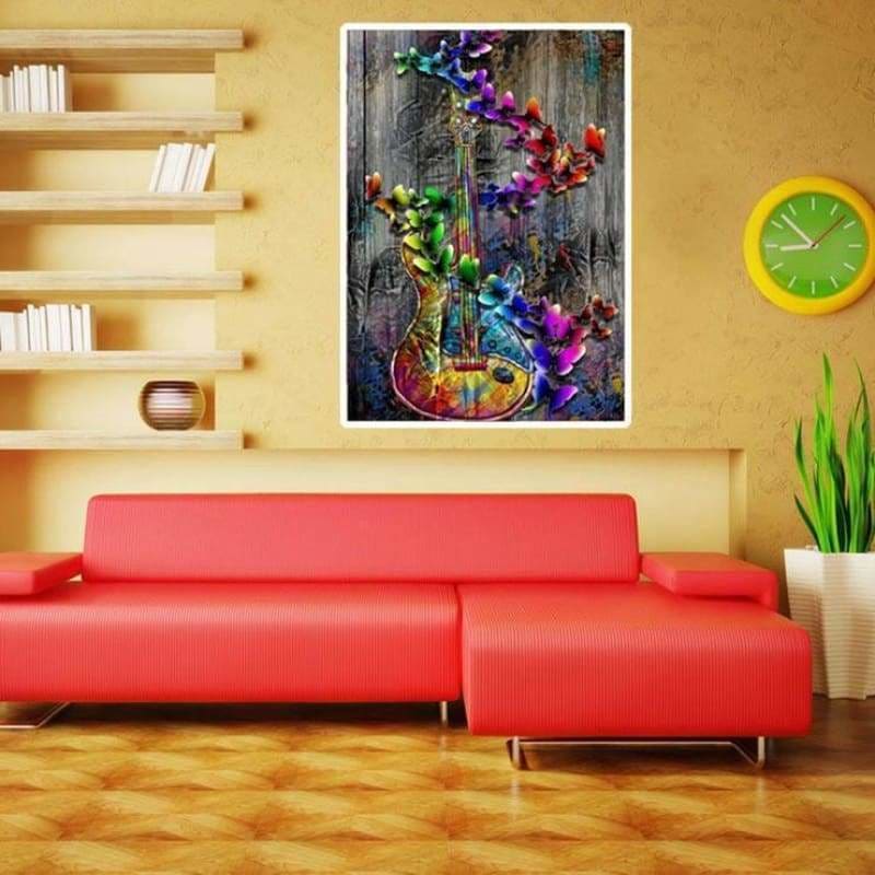 Full Drill - 5D DIY Diamond Painting Kits Cartoon Butterfly 