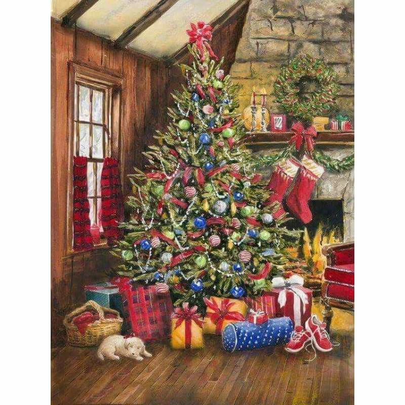 Full Drill - 5D DIY Diamond Painting Kits Cartoon Christmas 